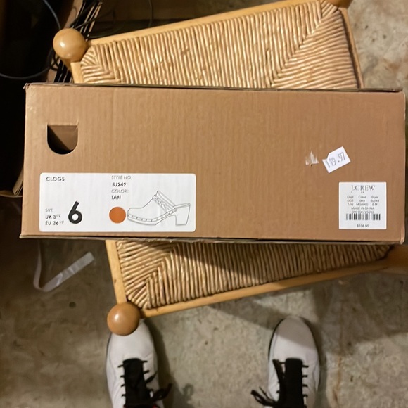 J. Crew clogs size 6 suede tan new! - Picture 4 of 4